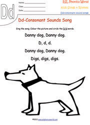 d-consonant-sound-song-worksheet